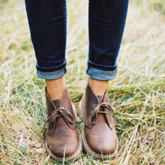 Women's Clarks Desert Boot Beeswax - Picture 3 of 9